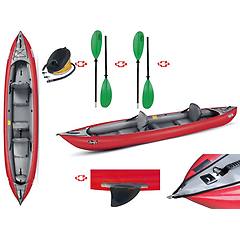 Gumotex - Canoa Gonfiabile Thaya Rossa Con Pinna 045500-r