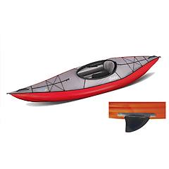 Gumotex - Canoa Gonfiabile Swing 1 Rosso Con Pinna 043910-r