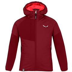 salewa ortles hybrid twr k jr giacca ibrida bambino dark red 164