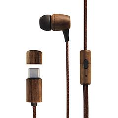 Energy Sistem Auricolari Eco Cuffie Con Microfono Legno Di Noce