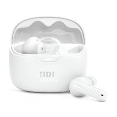 jbl auricolari bluetooth tune beam bianco