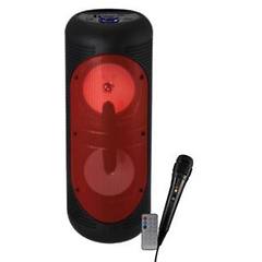 karma hps t252r cassa audio amplificata 200w rosso