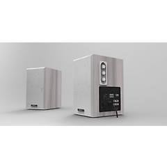 empire coppia casse acustiche attive potenza 64 watt colore bianco