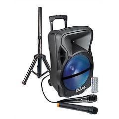 karma diffusore amplificato a batterie lx 12 nero