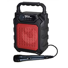 Karma Box Rosso 4'' Con Microfono Usb Mp3 Bluetooth