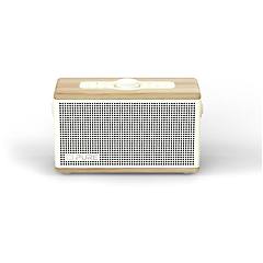 pure classic aura altoparlante bluetooth portatile bianco-eiken