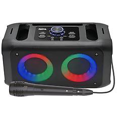 karma diffusore ricaricabile circle light bluetooth 5. 0 200w microfono incluso