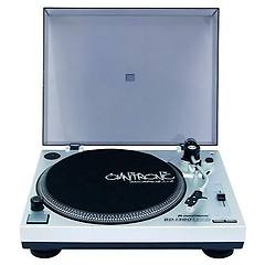 Omnitronic - Giradischi Piatto Bd-1380 Usb Colore Argento