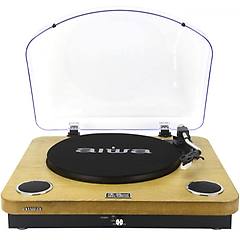 Aiwa Gbtur-120wdmkii Tocadiscos Bluetooth Madera