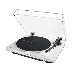 audio technica giradischi fully automatic white at lp70xbtws