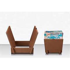 Lenco Custodia Lp Classic Modello Tta-040 Marrone Design