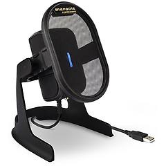 marantz microfono a condensatore usb professional arbitro nero