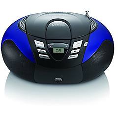 Lenco Scd-37 Usb Stereo Boombox Radio Fm Cd/mp3-player