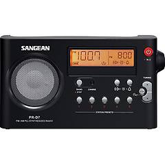 Sangean Radio Digitale Portatile Pr-d7b Nera