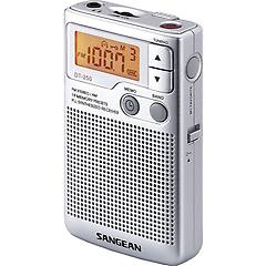 Sangean Radio Portatile Dt-250 Argento