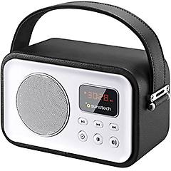 sunstech radio portatile digitale rpbt450 nera bianca