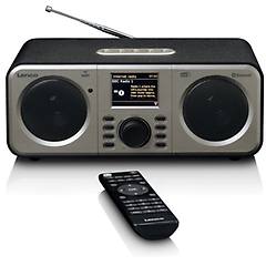 Lenco - Dir-141bk Radio Internet Nero Argento