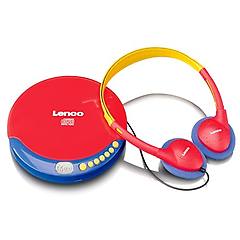 Lenco Cd-021kids Lettore Cd Per Bambini Rosso-blu