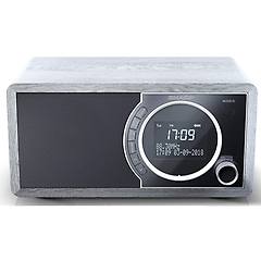 sharp dr 450 gr radio orologio grigio