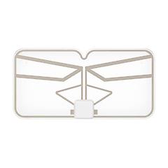 Meliconi Antenna Tv Amplificata Flexi Interna Dvb-t2 Hevc