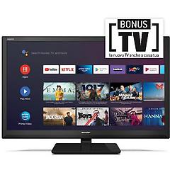 Sharp Tv 24 Italia Hd Smart Wifi Hdmi Dvbt2 Dvbs2 Android