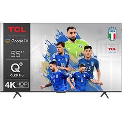 tcl tv c61 series serie c6 qled uhd 4k 55 55c61b smart tv wi fi colore nero