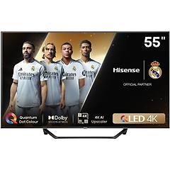 hisense tv qled 55 4k ultra hd 55a7nq
