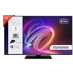 telefunken 2025 smart tv 55 ultra hd te55750b46i2pz tivo tv led 55 pollici compatibile con alexa e google