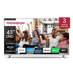 Thomson Tv 43`` Uhd Google Tv Con Dolby Audio