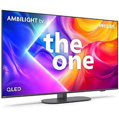Philips Tv 55 ( Qled ) Titan Os Ambilight The One Gun Metal