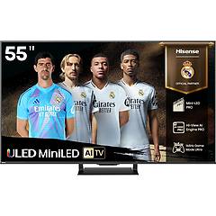 Hisense Tv 55 ( Miniled ) Vidaa U U7 Series 55u7q Pro Black