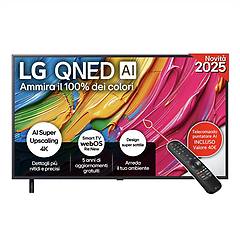 Lg Smart Tv Tv Qned Ai Uhd 4k 50 50qned80a6a-nero