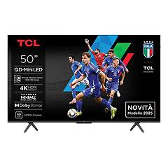 tcl smart tv mini led 50 50c69k-metallico