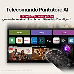 Lg Smart Tv Mini Led Uhd 4k 50" Qned Ai 50qned70a6a-nero