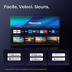 Hisense Smart Tv 43" 4k Ultra Hd 43a69q-nero