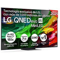 lg qned miniled 65qned87a6b 65'' 4k ultra hd smart tv webos wifi6 vrr freesync