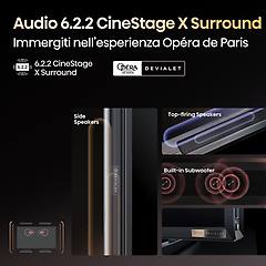 Hisense Tv Mini Led 116" 116uxq Metallo