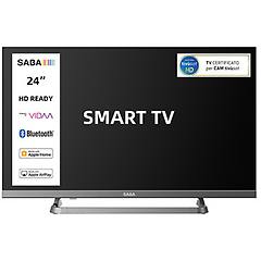 Saba Smart Tv Led 24'' Hd Ready Sistema Vidaa Triplo