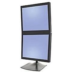 Ergotron - Ds100 Supporto Per Due Monitor In Vert. (nero)