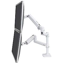 Ergotron Lx Dual Stacking Arm Bright White 0