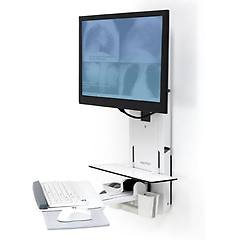 Ergotron Supporto A Parete Per Tv 61 Cm Bianco