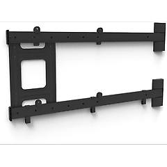 meliconi flag tv supporto a bandiera per tv 49 75 vesa 200 300 400 600 nero