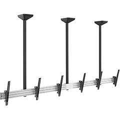 Equip Supporto Soffitto 3 Schermi 45-50'' Vesa 600x400