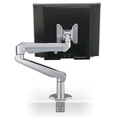 Itb Solution Roline Lcd Monitor Stand Pneumatic Desk Clamp Pivot