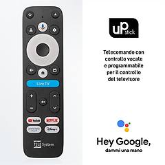 telesystem tele system up stick google tv 4k uhd smart tv upgrader