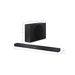 Sharp Soundbar 2. 1 65cm 360w Sub Wireless (ht-sbw320)