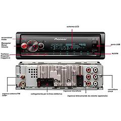 Pioneer Autoradio Mvh-s520dab