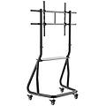 supporto tv a parete 105'' nero