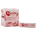 UGA ferrolip forte 30 stick packs da 1 8 g gusto limone