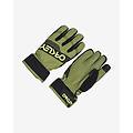 guanti factory winter 2. 0 verde brillante nero l